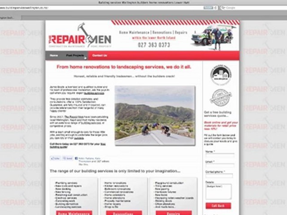 Building services in Wellington
