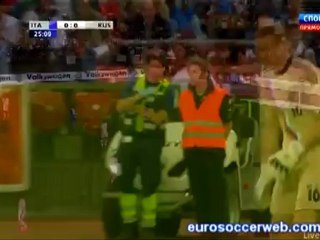 Another beautiful Pirlo Pass against Russia