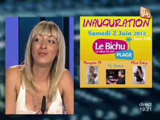 Aléas du Direct - Inauguration Le Bichu Plage avec Maryon M (02/06)