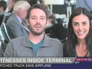 El 4x4 que salvó de estrellarse a un avíón.