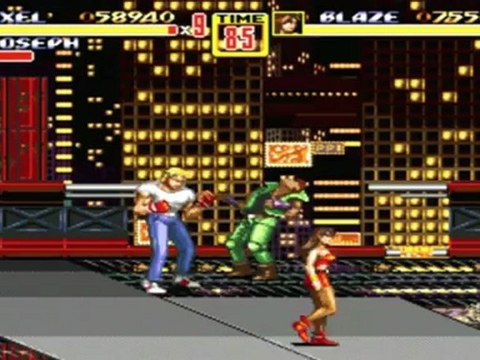 CGRundertow STREETS OF RAGE 2 for Sega Genesis Video Game Review