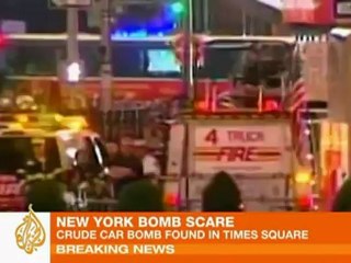 Bomb scare in New York city