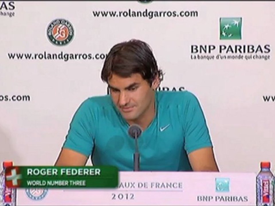 French Open: Federer: 'Das ist seltsam und verrückt'