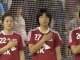 L'hymne coréen avant le match Brésil-Corée du Sud