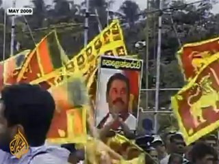 Sri Lanka marks victory anniversary