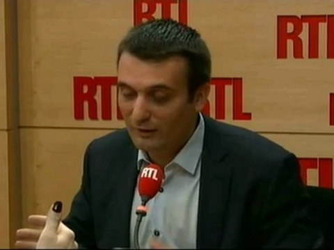 RTL 2012 accueille Florian Philippot