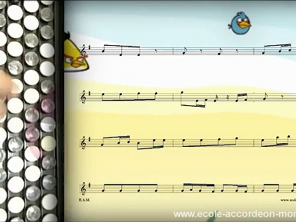 angry birds theme score
