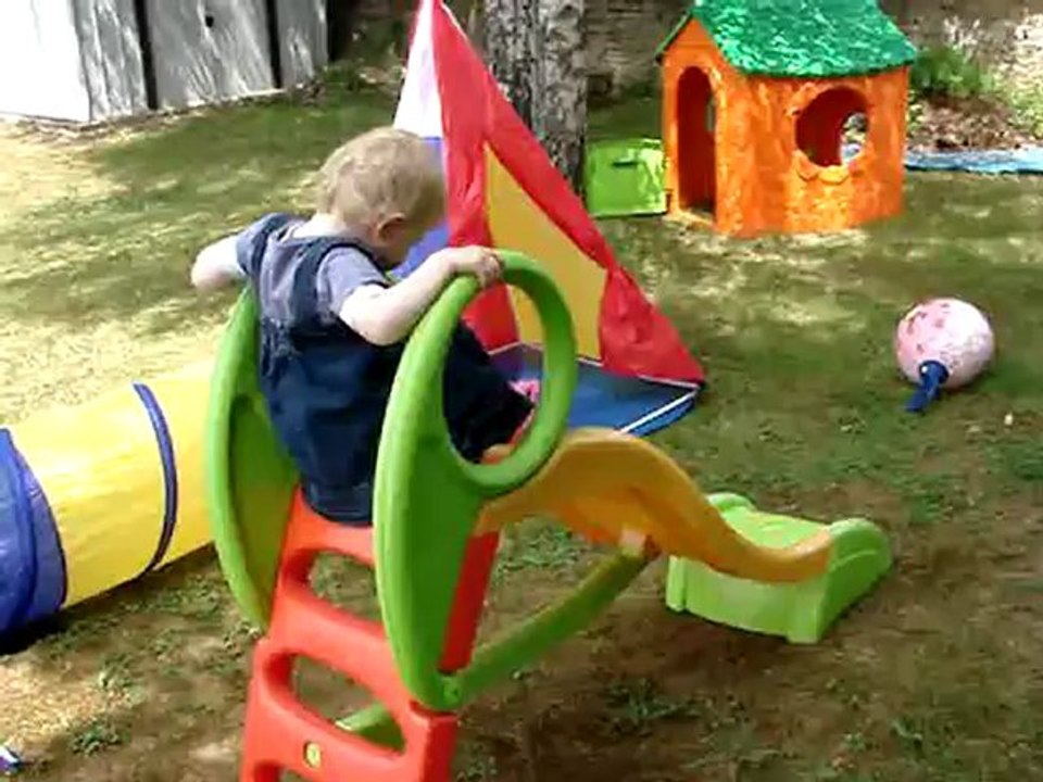 dans le jardin