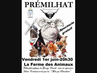 Ferme des animaux -Fable philosophique de G. Orwell présentée par "Les Mots qui Réveillent" 1/06/2012