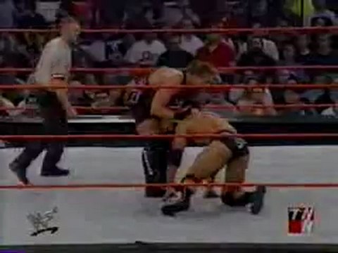 The Rock vs Rob Van Dam WCW Title 10 15 2001