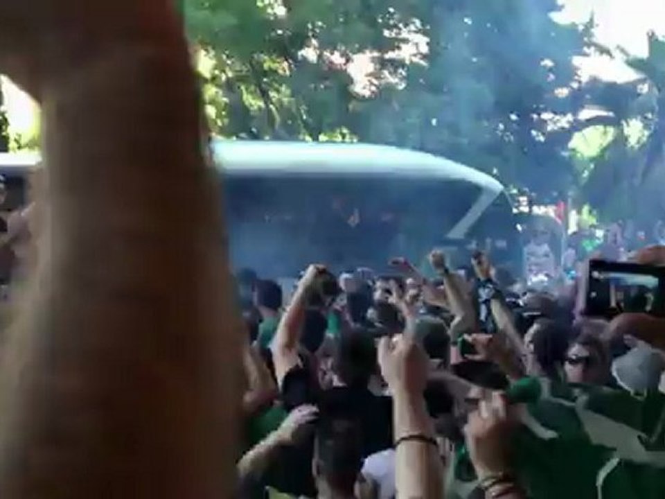 Αναχώρηση ΠΑΟ για ΣΕΦ για τον 5ο τελικό