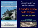 Farmacoeconomia e oncologia: il caso del cancro al colon-retto. Il quadro delle terapie