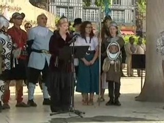 Rouen: les cérémonies Jeanne d'Arc dans Rouen
