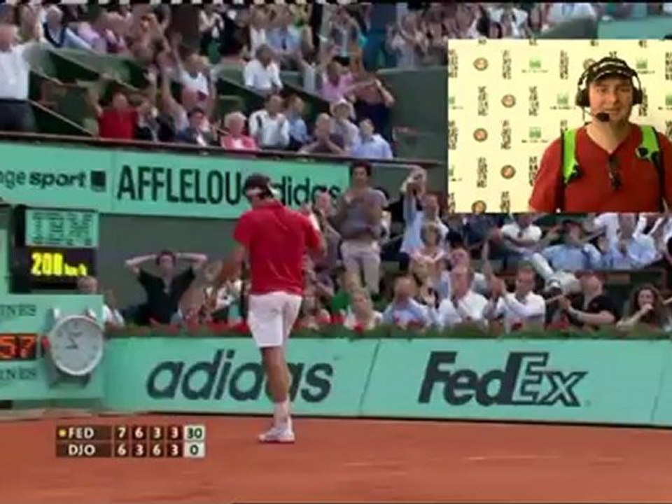 Samedi 2 juin 2012 - Federer vs Djokovic - Didier