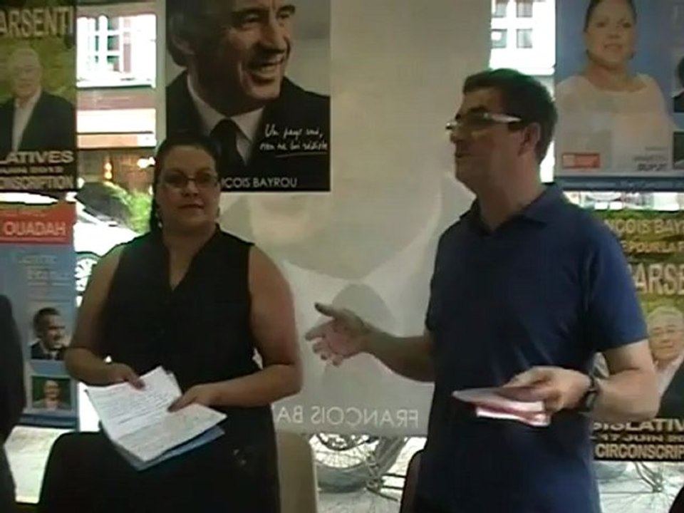 Philippe Beury soutient Karima Ouadah