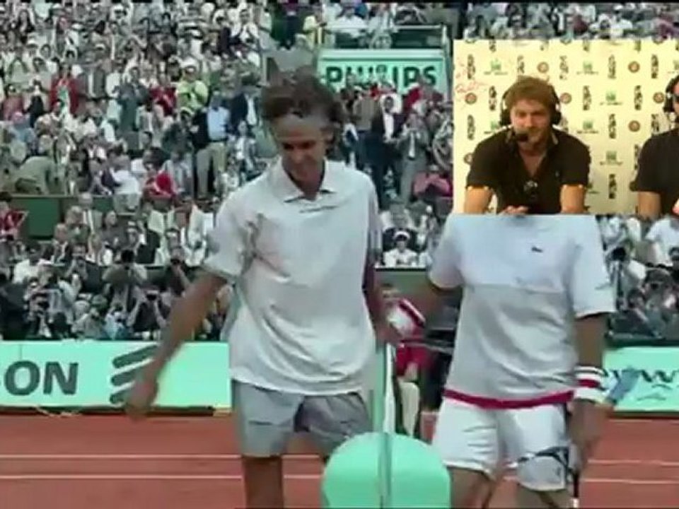 Samedi 2 juin 2012 - Kuerten vs Corretja - Christophe & Stéphane