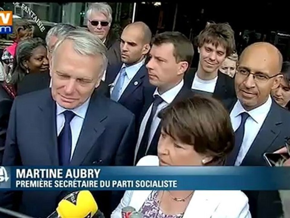 Jean-Marc Ayrault et Martine Aubry jouent l’unité à Nantes