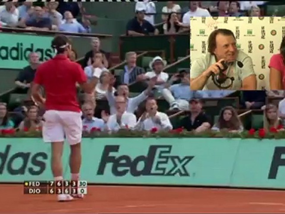 Samedi 2 juin 2012 - Federer vs Djokovic - Juri & Natacha