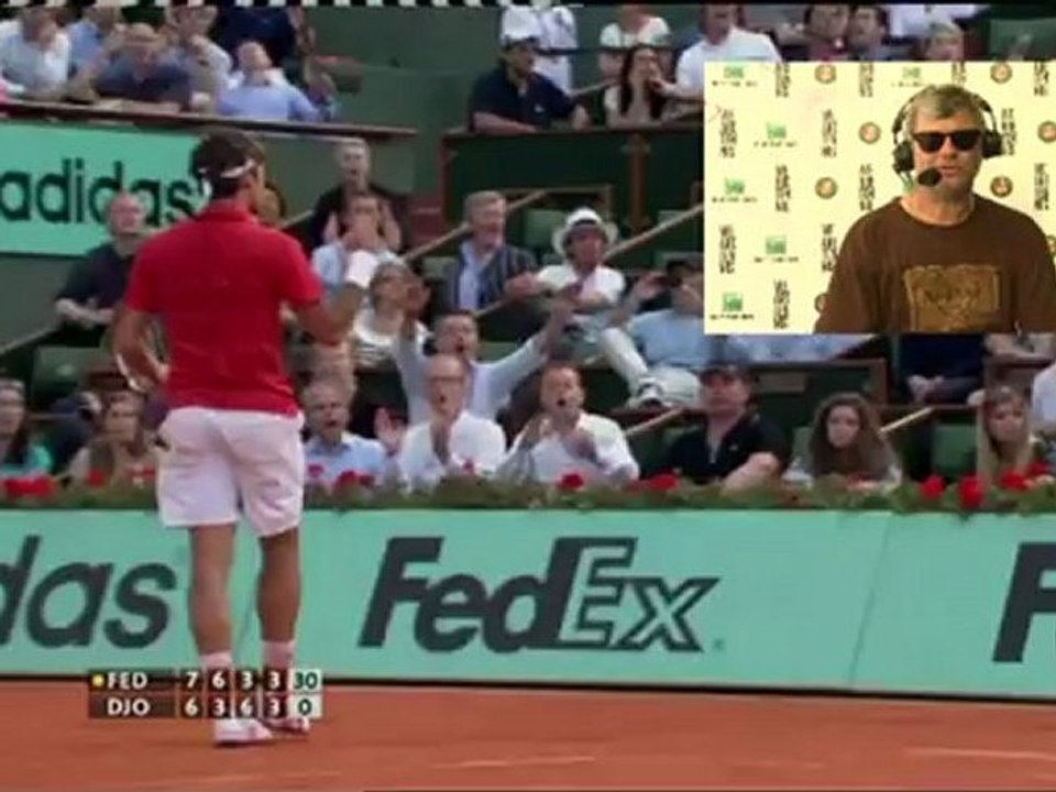 Samedi 2 juin 2012 - Federer vs Djokovic - Pierre-Alain