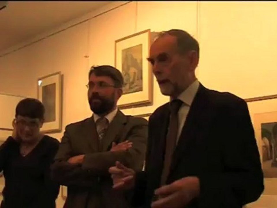 vernissage de l'exposition Henri Voisin à Avranches (50) - 1 juin 2012