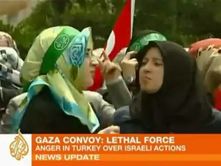 Anger in Turkey over Israeli flotilla raid