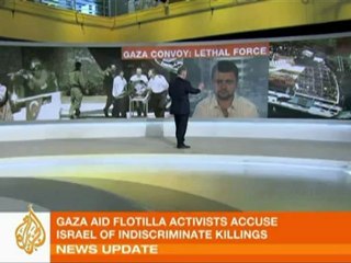 Interview with Al Jazeera's Jamal ElShayyal: One of the passengers on the Mavi Marmara