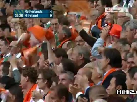 Holland 4-0 Northern Ireland