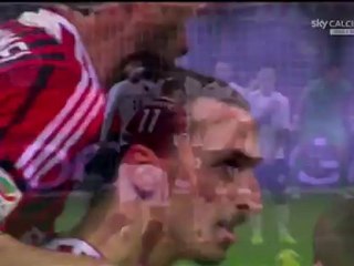 Zlatan Ibrahimovic v Cagliari 29 January 2012