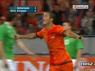 Holland 5-0 Northern Ireland
