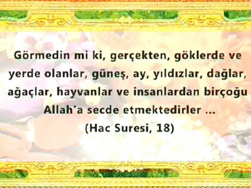 ALLAH'IN GÜZELLİKLERİNDEN BİR DEMET - 2 -