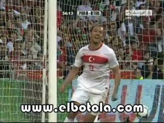 هدف تركيا الأول ضد البرتغال
