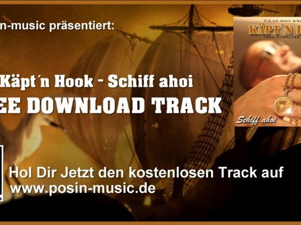 Käpt´n Hook - Schiff ahoi FREE MP3 DOWNLOAD TRACK