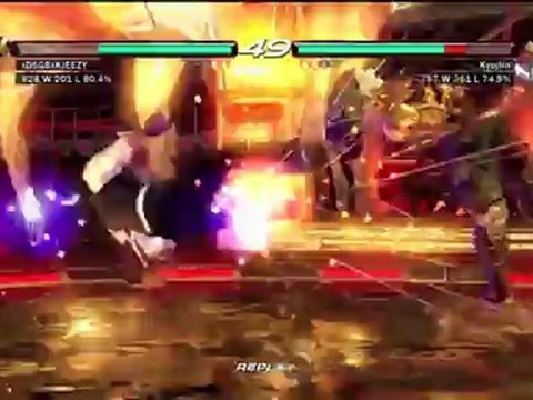 Tekken 6 Ranked Match Yoshimitsu vs Eddy