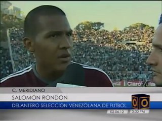 Declaraciones de Salomón luego del golazo de la vinotinto