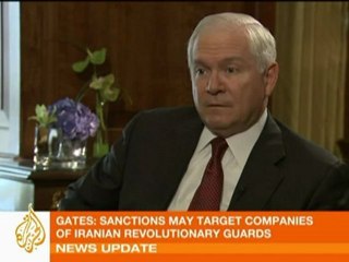 Gates: Sanctions to spur Iran nuclear talks
