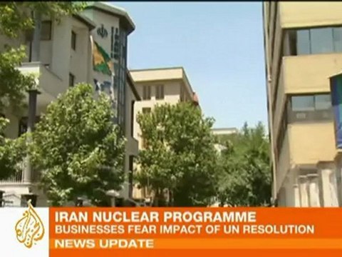 Sanctions take toll on Iranian businesses