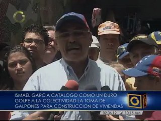 Ismael García: "Toma de galpones para construcción de viviendas es un duro golpe"