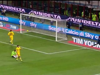 Giampaolo Pazzini v Parma 7 January 2012
