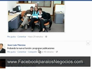 Como programar publicaciones en Facebook