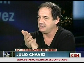 Intercambio de Libros con Julio Chávez