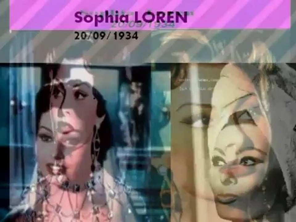 Les actrices de legende et de tous les temps.