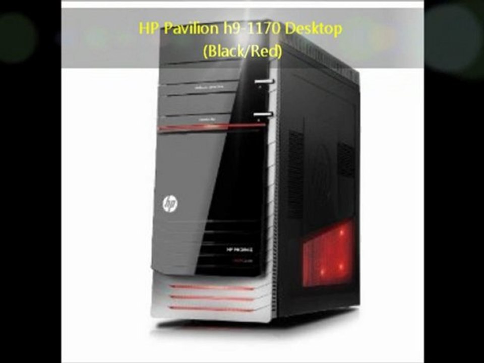 HP Pavilion h9-1170 Desktop 2012 (Black/Red)