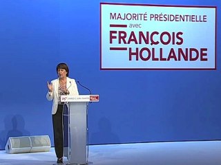 Discours de Martine Aubry au meeting de Nantes