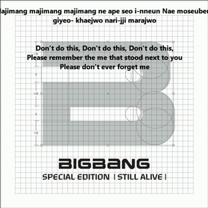 [AUDIO] Big Bang - Monster ( romanization + english lyrics )