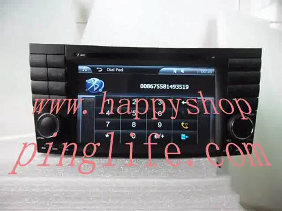 Mercedes Benz w211 DVD Player GPS Navigation TV Bluetooth