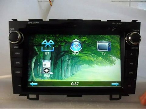Honda CRV DVD Player GPS Navigation TV Bluetooth