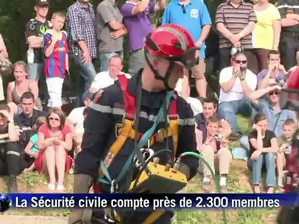 La Sécurité civile en démonstration à Nogent-le-Rotrou