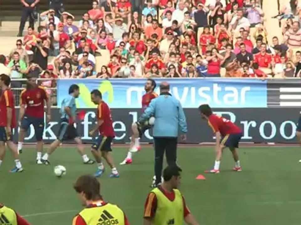 Euro-2012 : dernier match amical de la Roja face à la Chine