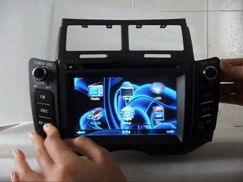 Toyota Yaris DVD Player gps navigation bluetooth