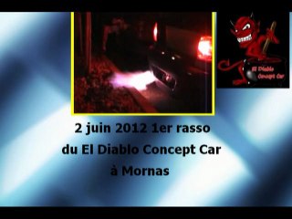 Rasso El Diablo à Mornas 2 juin 2012